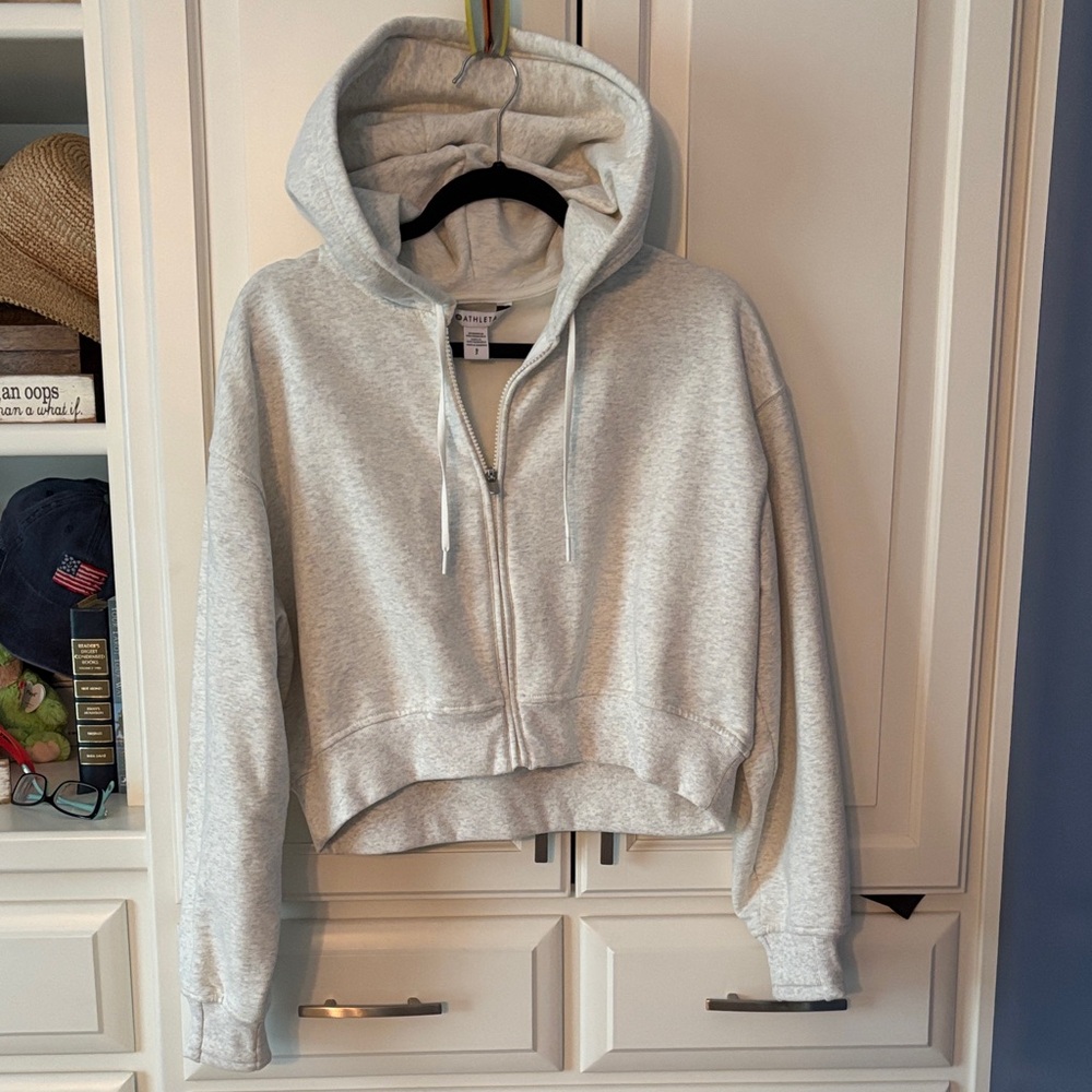 Athleta zip up hoodie. Small.  Excellent like new shape